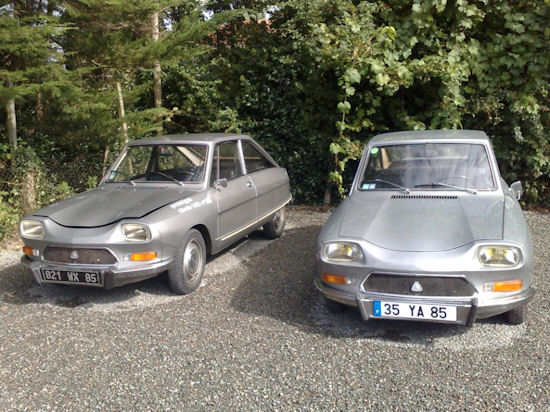 No. 166 rijdt in de Vendée